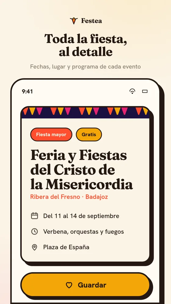 Detalle de una fiesta en Festea